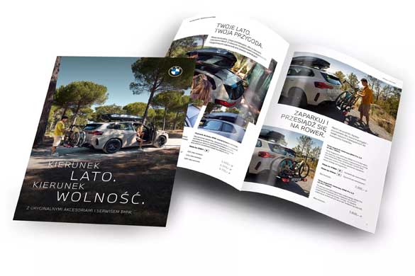 Doświadcz piękna ciepłego sezonu z Oryginalnymi Akcesoriami BMW.